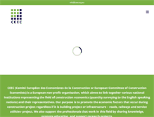 Tablet Screenshot of ceecorg.eu